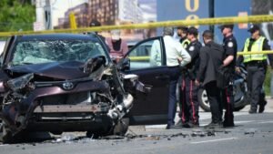 Two Pedestrians Killed in Toronto After Vehicle Crashes Into Pole